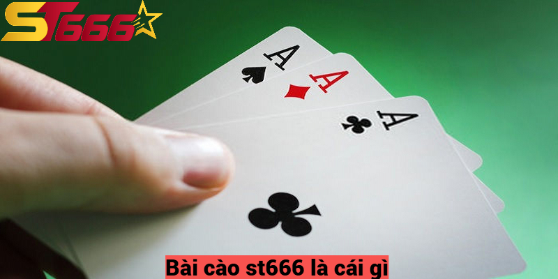 Bài cào st666 là cái gì?