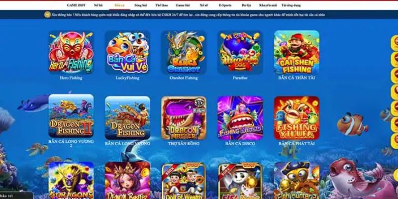 Các tựa game cá cược siêu hấp dẫn dành cho anh em bet thủ